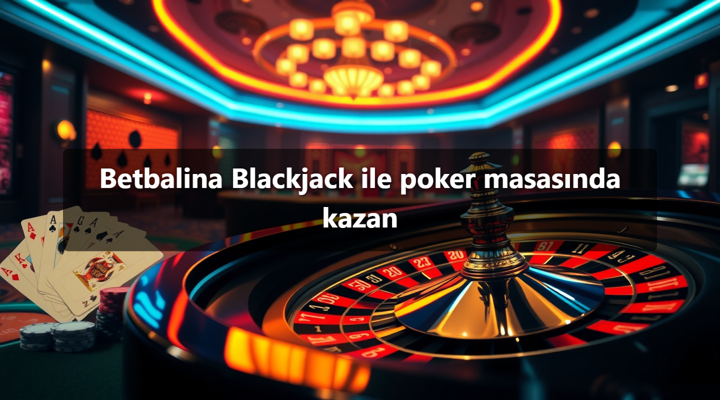 Betbalina Blackjack ile poker masasında kazan