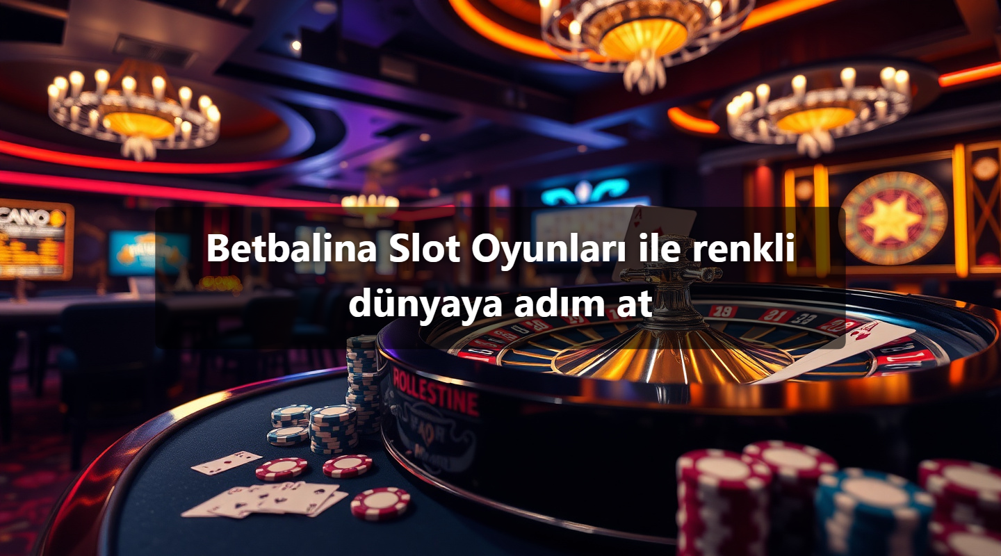 Betbalina Slot Oyunları ile renkli dünyaya adım at
