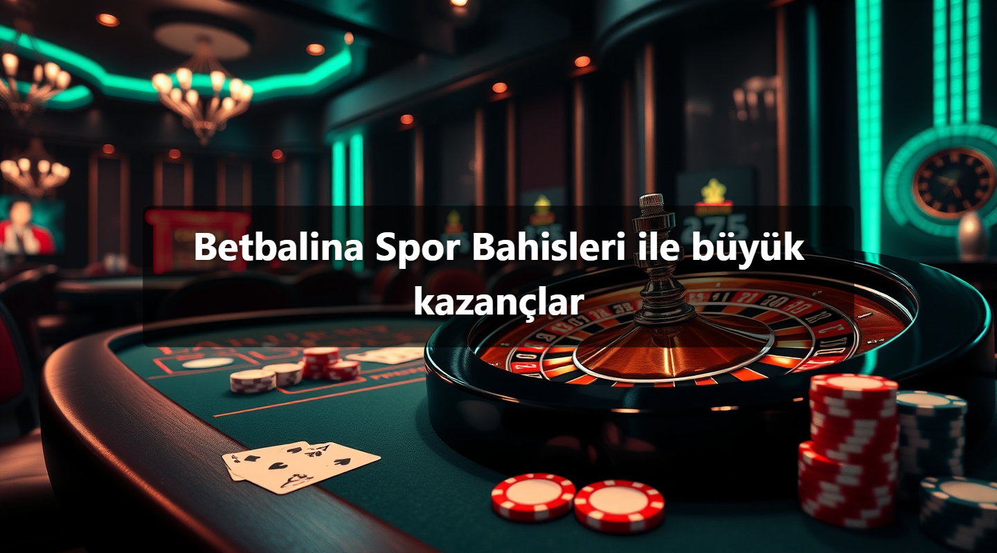 Betbalina Spor Bahisleri ile büyük kazançlar